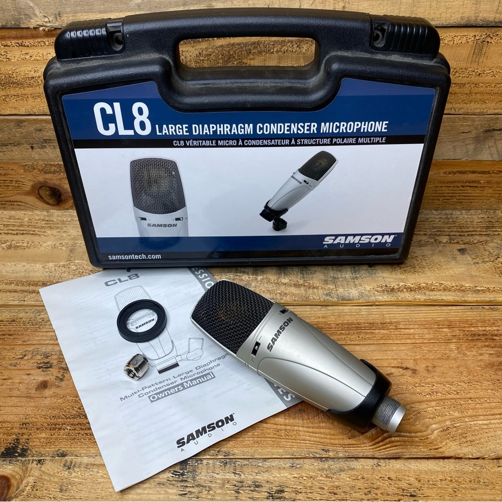 Samson CL8 Multi-Pattern Large Diaphragm Condenser Microphone EUC